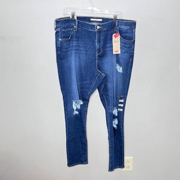 Levi's 721 High Rise Skinny- Size 20W - New with tags - Picture 1 of 7